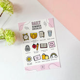 Daily Reminder Checklist